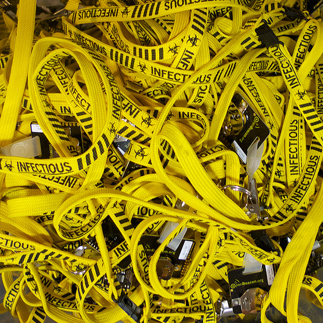 INFECTIOUS lanyards